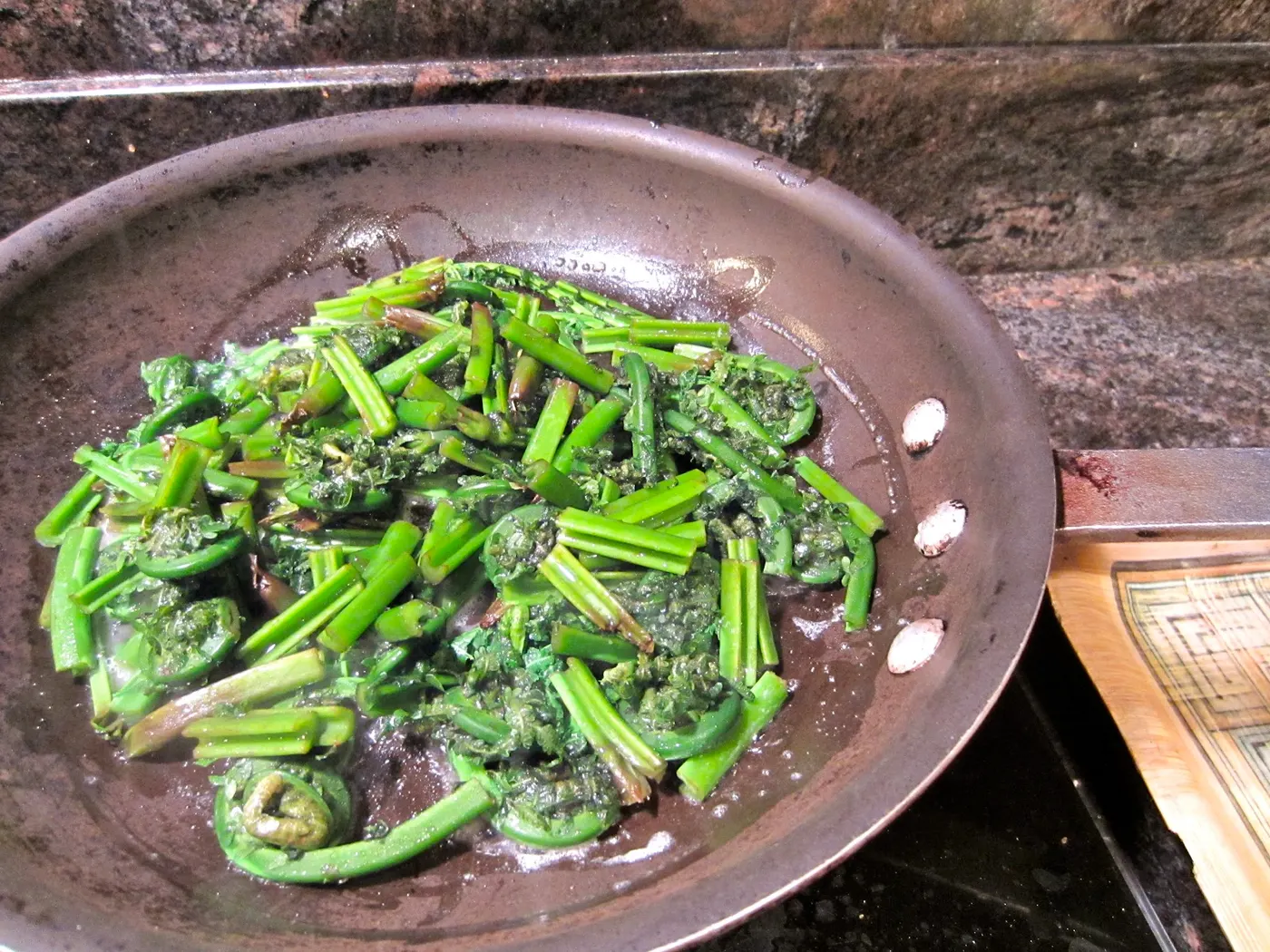 Pan-sauteeing (recipe follows)
