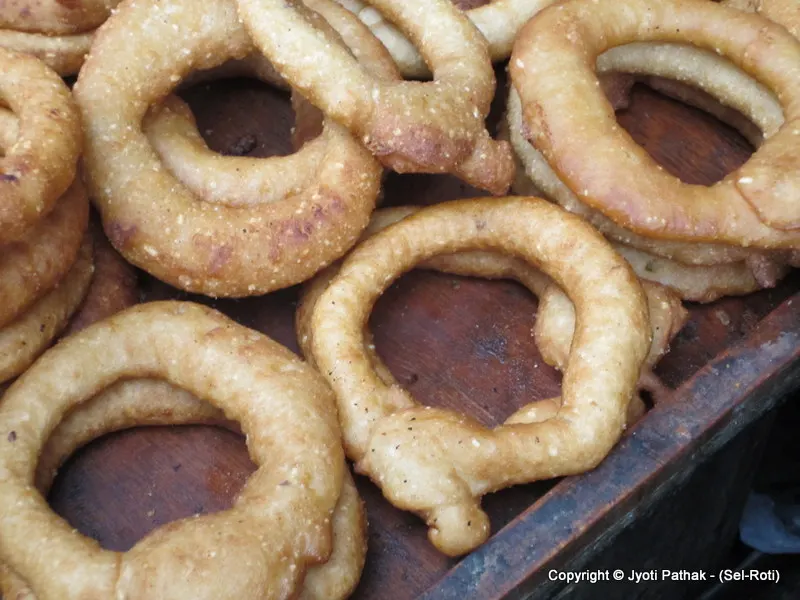 Sel-Roti -Fried Rice Bread - (सेल-रोटि)