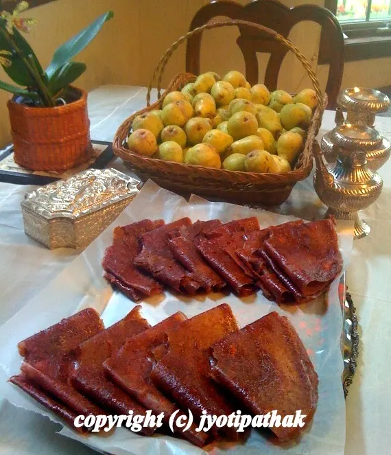 Fruit leather - Maadaa - (फलफूल को माड़ा)