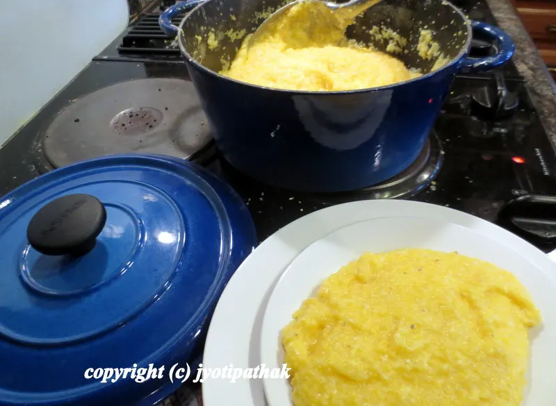 Remove from heat, stir in clarified butter, and whisk until mixed well. Pour steaming dhindo directly onto the plate or thaal and eat piping hot.