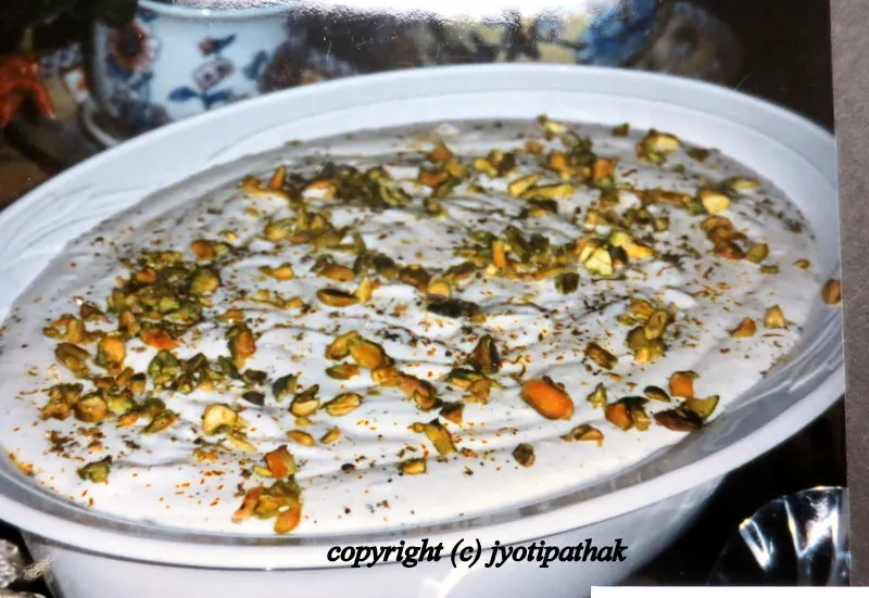 From Jyoti's kitchen - my favorite desert sikarni - pamper your taste buds!