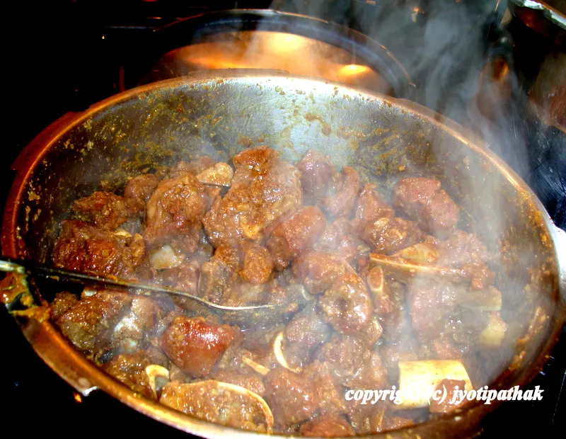 Nepali Goat Curry - (नेपालि खसी-बोकाको-मासु)