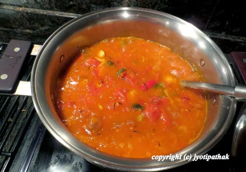 Tomato Pickle with Sukuti Fish - (गोलभेडा को अचारमा माछा को सुकुटी हालेको)