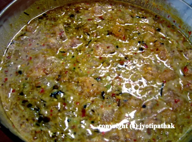 Pomelo Salad (Bhogate Saadeko) – भोगटे or भगटे सांधेको