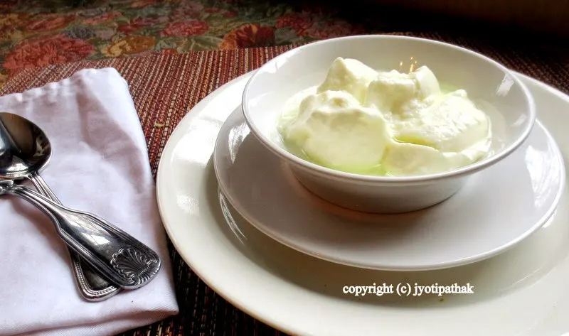 Homemade Yogurt - एक राते दही
