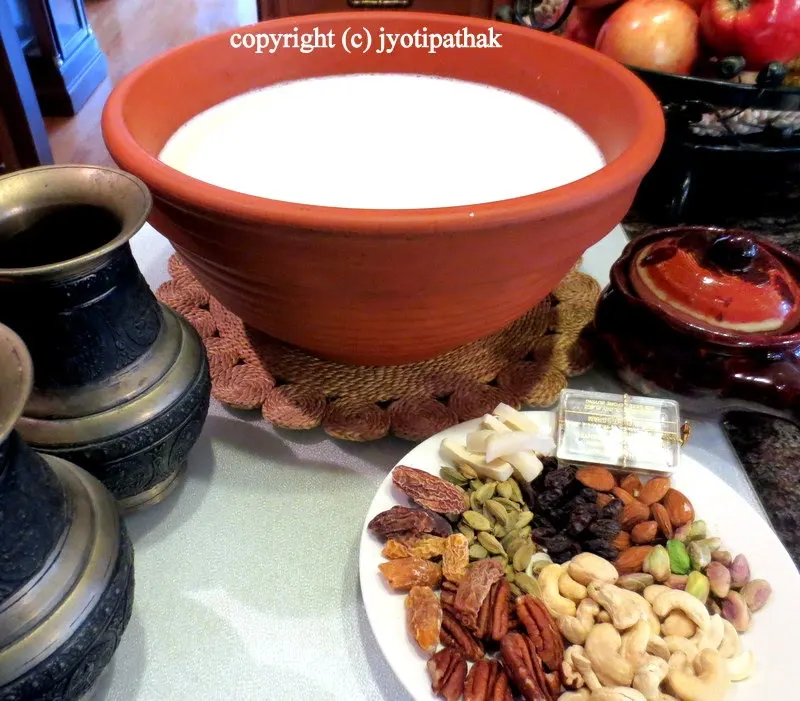 Homemade Yogurt - एक राते दही