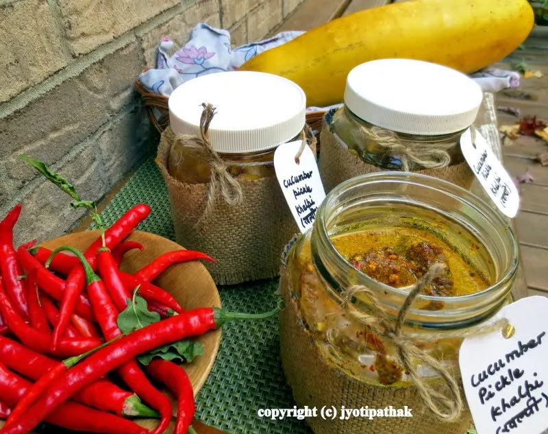 Pickled Cucumber - Khalpi (खल्पी) Achaar