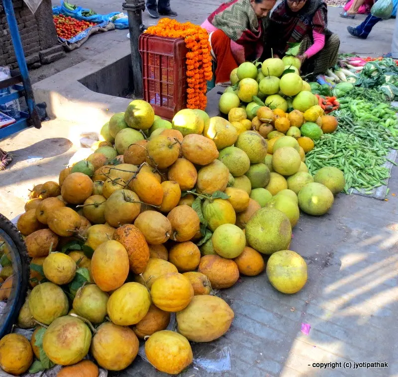 Lemon (yellow) - Nibuaa or Nibuwaa - (नीबुआ) - Citrus limon Burm