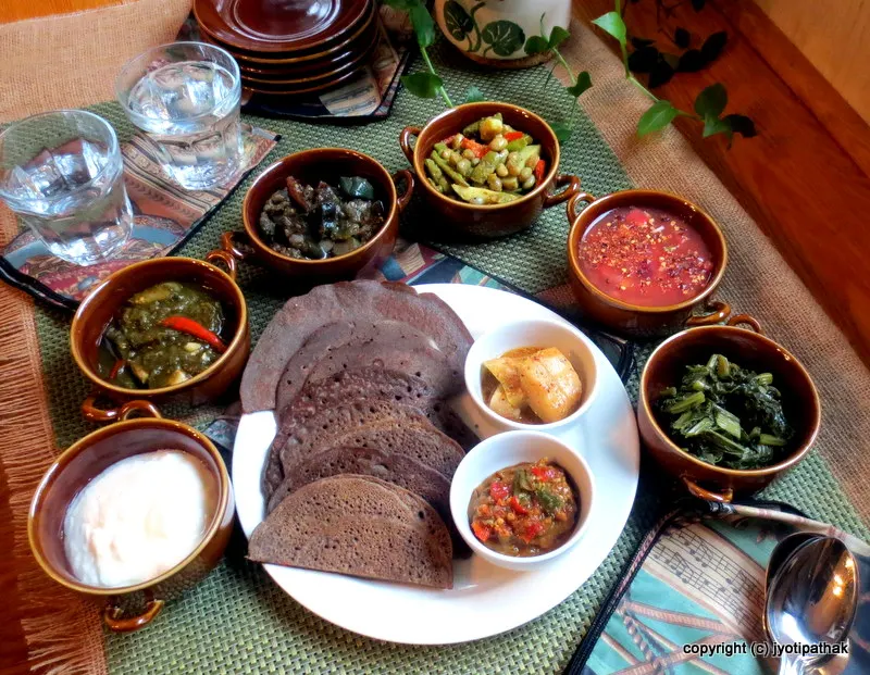 Buckwheat Bread - Phaapar ko Roti (फापरको रोटी)