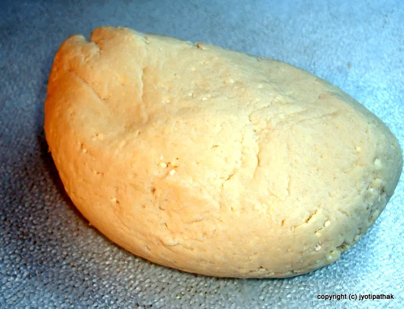 Smooth dough is ready