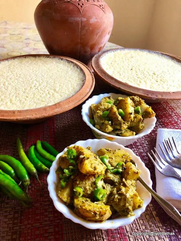 Traditional Alu ko Achaar ( Nepali Potato Salad)
