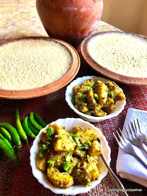 Traditional Alu ko Achaar ( Nepali Potato Salad)